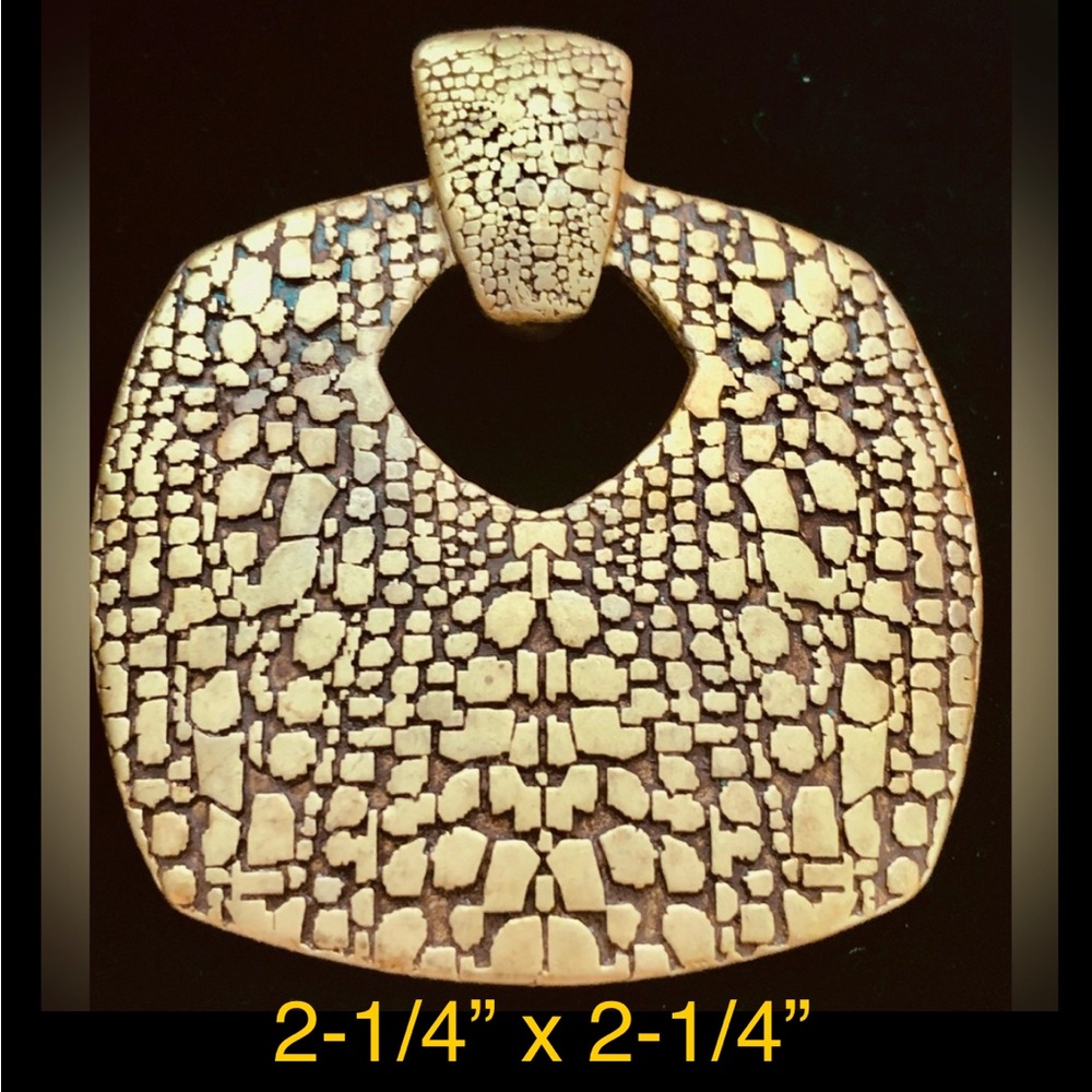 Premier Design Magnetic Clip-On necklace Enhancement Gold